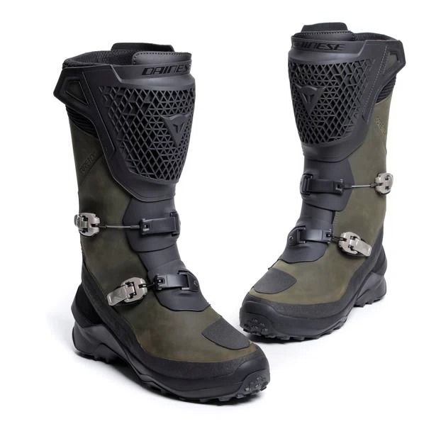 Dainese Seeker Gore-Tex Boots Black Army Green